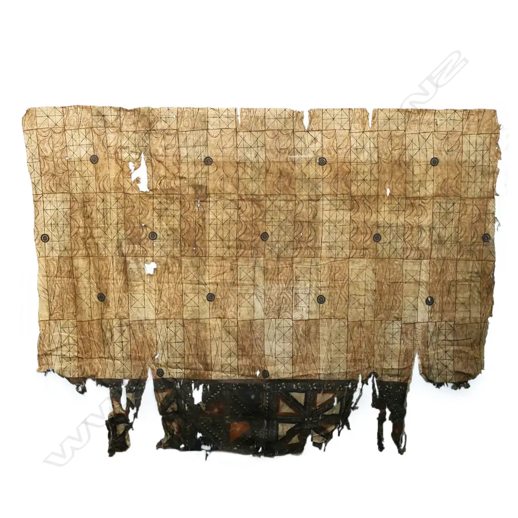 Very large Samoan Tapa cloth, Image 1++